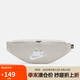 耐克NIKE男女腰包 單肩包斜挎包胸包休閑包DB0490-104 灰白均碼