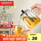 金灶（KAMJOVE）泡茶壺飄逸杯 耐熱玻璃茶具功夫辦公室花茶壺 茶水分離杯茶壺家用 A-19加長(zhǎng)濾籃 750ml