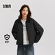 森馬（Semir）【棉服福袋】棉服男女復(fù)古防風(fēng)保暖外套秋冬寬松輕薄夾克 A款-黑色90001 S