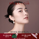 翡拉拉（fellala）時(shí)尚個(gè)性秋季基礎(chǔ)耳環(huán)女 簡約不對稱耳釘氣質(zhì)琺瑯耳飾潮禮物 商場同款
