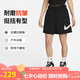 耐克（NIKE）女運動短褲 夏季 梭織超薄 跑步休閑 清爽舒適 DM6740-010 黑 XL