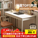 維莎源氏木語(yǔ)x維莎實(shí)木書(shū)桌學(xué)生寫(xiě)字桌白色奶油風(fēng)書(shū)房學(xué)習桌電腦桌 0.9米書(shū)桌（900*500*750MM）