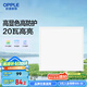 歐普（OPPLE）廚房燈 集成吊頂燈鋁扣板燈led吸頂衛(wèi)生間平板燈20瓦防潮300×300