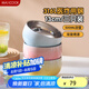 美廚（maxcook）316L不銹鋼碗 湯碗雙層隔熱 飯碗餐具面碗13cm 彩色3只裝MCWA9102