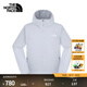 北面（The North Face）【涼感系列】SUN SMOOTH涼感防曬衣UPF50+男女輕薄防水25春夏87VW 0TI/淺灰 L /175