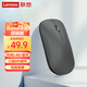 聯(lián)想（Lenovo）無線藍牙鼠標輕音鼠標 Air Handle雙模鼠標 便攜辦公鼠標 適用臺式機一體機筆記本平板風暴灰