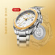 天王（TIAN WANG）手表男 生日禮物金標送福18K金鋼帶機械男表GS201571T.D.S.KW