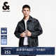 杰克·瓊斯（JACK&JONES） 春季寬松休閑百搭潮時(shí)尚出街簡(jiǎn)約男士翻領(lǐng)上衣夾克外套225121027