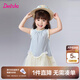 笛莎（DEESHA）童裝兒童女童裙子2025年夏季新款女寶寶網(wǎng)紗公主裙連衣裙 淺藍(lán) 100