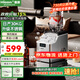 惠康（HICON）制冰機(jī)家用商用擺攤?cè)詣?dòng)冰塊機(jī)30/35kg大容量酒吧冰塊奶茶店全自動(dòng)制冰機(jī)方塊制冰器 熱銷(xiāo)【手動(dòng)+倒扣桶】升級(jí)不銹鋼-24顆-產(chǎn)30KG