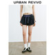 UR2025夏季新款女裝休閑假兩件層次感抽繩短褲UYU650031