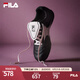 FILA 斐樂官方女鞋薄底復(fù)古老爹鞋2025春新款水舞鞋休閑運(yùn)動鞋德訓(xùn)鞋 黑/標(biāo)準(zhǔn)白-BC（偏小拍大一碼） 37.5