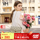 VANESSA HOGAN VH女包山茶花信封包2025夏季新款包包老花鏈條包女士單肩斜挎包