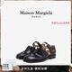 Maison Margiela馬吉拉Tabi分趾牛皮瑪麗珍鞋單鞋女 T8013黑色 35
