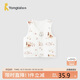 童泰（TONGTAI）嬰兒馬甲秋冬寶寶夾棉衣服兒童外出上衣TS43J191-DS棕色80cm