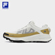 斐樂(lè)（FILA）黃景瑜同款 BOA山貓3+戶(hù)外鞋男鞋2025新款A(yù)12M531203F 椰漿白/索泰爾訥黃 42.5