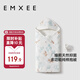 嫚熙（EMXEE）嬰兒抱被初生寶寶包被四季純棉包巾可外出 森林之旅90×90cm