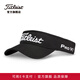 Titleist泰特利斯高爾夫球帽Tour Per職業(yè)款純色無頂帽可調(diào)節(jié)功能性遮陽(yáng)帽 TH25VTPN2-01黑/白色 (男女同款)