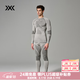 XBIONIC銀狐熱反射4.0男子長袖褲子運(yùn)動越野跑登山滑雪功能內(nèi)衣壓縮衣 [限定]上衣：無煙煤灰/銀 M