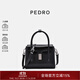 PEDRO牛皮凱莉包Studio系列雙柄手提包斜挎包女包PW2-55210043 Black黑色 S