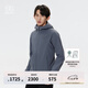 KOLON SPORT/可隆軟殼夾克 男子戶外3L連帽復(fù)合防水防風(fēng)透濕登山夾克- LHJK4AN167-DG 深綠色 L 175/96A