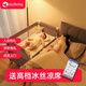 COOLBABY嬰兒床可移動0-3歲多功能拼接床可折疊P962NC安夢 【基礎(chǔ)款】床+折疊床墊+置物籃