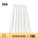 森馬（Semir）半身裙女松緊腰蛋糕裙百搭2025夏季肌理雪紡長裙垂感107425120060