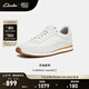 Clarks其樂(lè)女鞋休閑鞋時(shí)尚潮流小白鞋舒適運(yùn)動(dòng)鞋輕便緩震跑步鞋健步鞋 白色-261589694 【腳瘦拍小半碼】 37