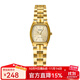 卡西歐（CASIO）女表 復古小方塊 簡(jiǎn)約休閑酒桶型指針表 學(xué)生石英手表 LTP-1169N-9A