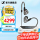 森海塞爾（Sennheiser）IE900/IE600/IE300旗艦級HIFI高保真超寬單動(dòng)圈單元可拆卸MMCX掛耳式耳機 高保真發(fā)燒有線(xiàn)耳機耳塞 IE600+山靈UA4銀色 便攜耳放