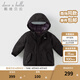 戴維貝拉（DAVE＆BELLA）女童羽絨服男童90絨保暖羽絨衣兒童冬裝幼兒新年寶寶冬季外出服 科技黑DB16448-A 100 cm（建議身高90-100cm）