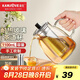 金灶（KAMJOVE）泡茶壺飄逸杯 耐熱玻璃茶具功夫辦公室花茶壺 茶水分離杯茶壺家用 A-20加長濾籃 1100ml