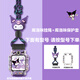 童語(yǔ)適用小天才電話(huà)手表Z11/Z10/Z9/Z8/Z8A/Z7S/Z6Pro少年版/Q2A/D3/N5/Q3卡通掛脖表繩套殼硅膠加長(cháng) 【下方有型號】庫洛咪紫色掛繩+庫洛咪保護殼 適用型號：Q2A/N3