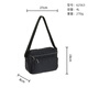 ace./Bastique2日本挎包單肩包斜挎包簡(jiǎn)約大容量分區多層禮物 黑色 62563-4L