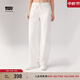 Levi's李維斯冰酷系列25年新款女士彎刀褲香蕉褲白色寬松牛仔長(zhǎng)褲 白色 26 (30) 腰圍偏大