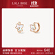 LOLA ROSE羅拉玫瑰新款常青藤耳釘女節日禮物送女友生日禮物女 LR60022-白母貝