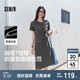 森馬（Semir）[商場(chǎng)同款]連衣裙女小心機(jī)扭結(jié)顯瘦2025夏開叉T恤裙101325114009