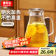 GIANXI涼水壺耐高溫高硼硅玻璃水壺大容量冰箱冷水壺涼白開節(jié)日禮物