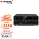 丹麥之笙（DMSEINC）家庭影院5.1聲道/7.1聲道音響藍(lán)牙功放機(jī)  發(fā)燒級(jí)大功率家用卡拉OK功放 杜比DTS高清USB光纖同軸 AP-9600【5.1聲道峰值 1500W】黑