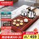 金灶（KAMJOVE） 整套茶具功夫茶盤(pán)玫瑰實(shí)木自動(dòng)上水茶臺(tái)泡茶機(jī)茶海家用茶具套裝 搭配K9爐、茶具、茶渣桶 1個(gè)