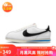 耐克（NIKE）女子休閑鞋 CORTEZ 運動鞋 DN1791-100白黑藍 38.5