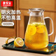 GIANXI涼水壺耐高溫高硼硅玻璃水壺大容量冰箱冷水壺涼白開(kāi)老師禮物
