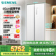 西門(mén)子（SIEMENS）512升無(wú)界平嵌對(duì)開(kāi)門(mén)冰箱家電國(guó)家補(bǔ)貼 雙開(kāi)門(mén)60cm零嵌入式家用冰箱自由嵌入一級(jí)能效白KA512091EC