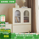全友家居現(xiàn)代奶油風(fēng)客廳家用電視柜邊柜收納儲(chǔ)物餐邊柜書柜沙發(fā)邊柜子