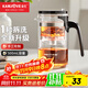 金灶（KAMJOVE）飄逸杯玻璃茶壺家用可拆卸泡茶器茶杯泡茶壺套裝茶具花茶壺 K-209 可拆洗飄逸杯【500ml】