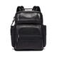 彈道尼龍雙肩包男士2603578D3 Alpha3大容量商務(wù)休閑旅行電腦背包 黑色真牛皮（半開(kāi)倉）