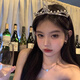 妖嬈貓公主皇冠頭飾女士發(fā)箍發(fā)飾結婚拍照寫(xiě)真領(lǐng)證求婚生日禮物女生實(shí)用