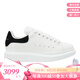 亞歷山大麥昆（Alexander McQueen）經(jīng)典女款黑尾小白鞋文詠珊同款休閑運動板鞋小牛皮單鞋節(jié)日禮物 黑尾【現(xiàn)貨】(偏大，建議小半碼) 38