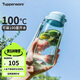 特百惠（Tupperware）樂趣550ML塑料杯夏季男女學(xué)生便攜運動水杯子大容量雙飲口 冰水藍
