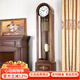 Hermle Clocks 德國赫姆勒時鐘（黑胡桃木）客廳落地鐘實木擺鐘報時機械座鐘 MF010-031161